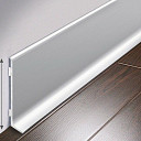 Плинтус Плинтус алюминиевый анодированный напольный Diele ПЛ60, 501л серебро люкс Плинтус алюминиевый анодированный напольный Diele ПЛ60, 501л серебро люкс 1,8 м  | FLOORDEALER